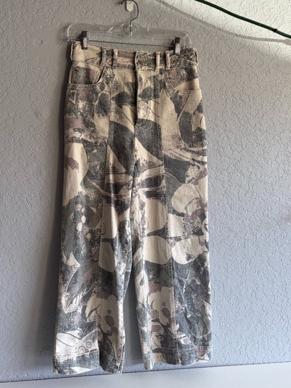 Pilcro High Waisted Camo Jeans